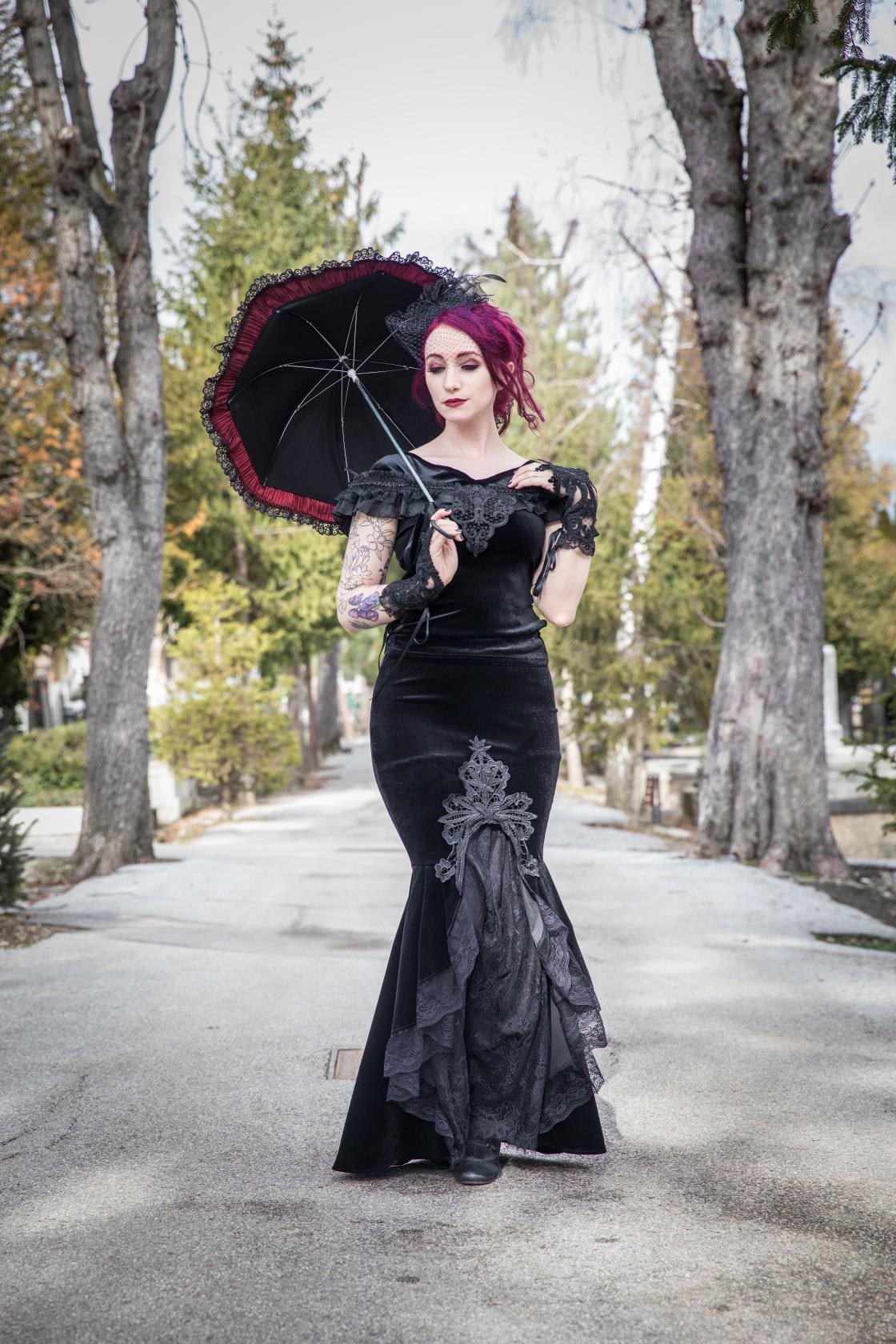 Lace Enchantress Gown from www.moonmaiden-gothic-clothing.co.uk | Gowns,  Gothic outfits, Ball gowns
