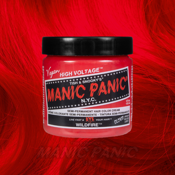 Manic Panic Classic Cream Hair Colour - Wildfire Red - Kate's Clothing