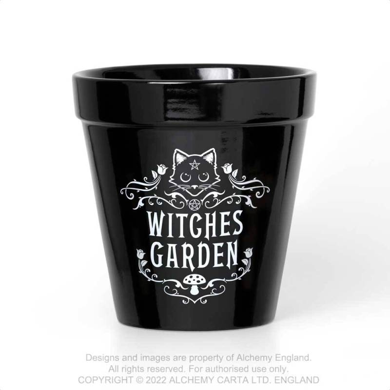 Alchemy Witches Garden Plant Pot - Kate's Clothing