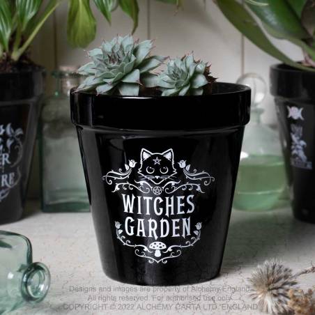 Alchemy Witches Garden Plant Pot - Kate's Clothing