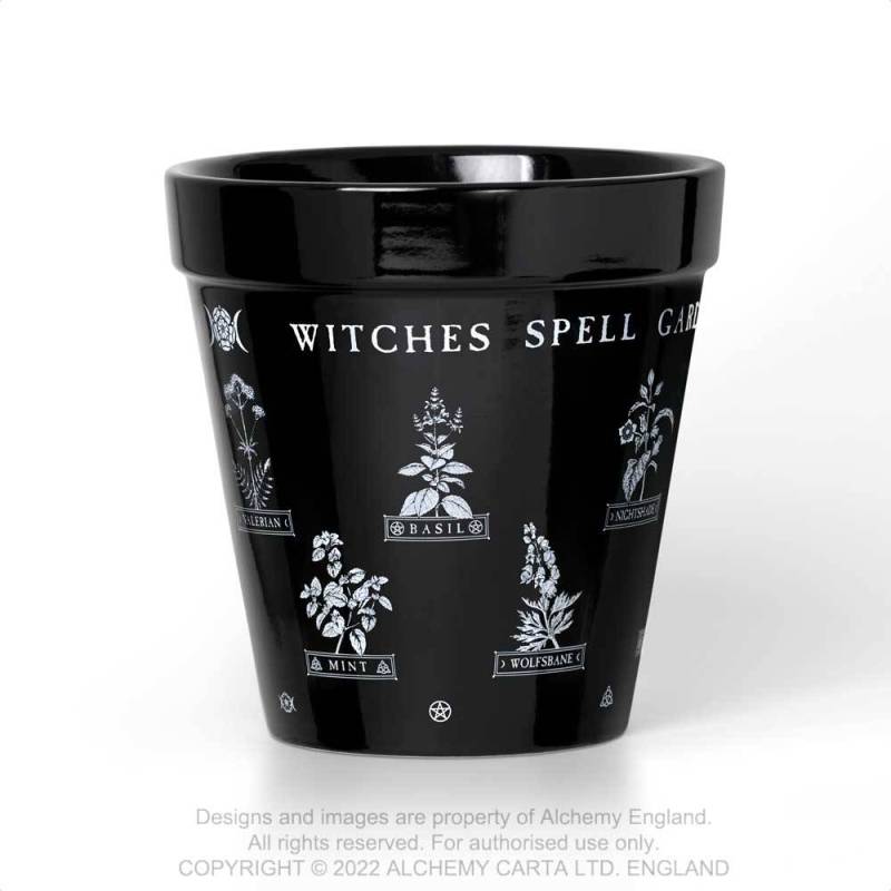 Alchemy Witches Spell Garden Plant Pot - Kate's Clothing