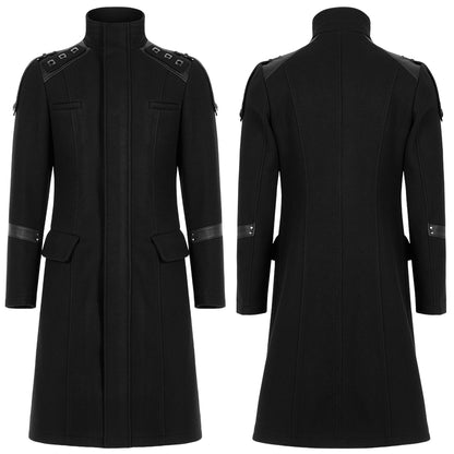 Punk Rave Colburn Long Coat - Kate's Clothing