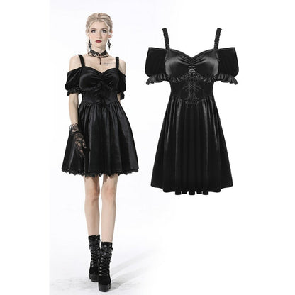 Dark In Love Viviana Party Dress Black - Kate's Clothing