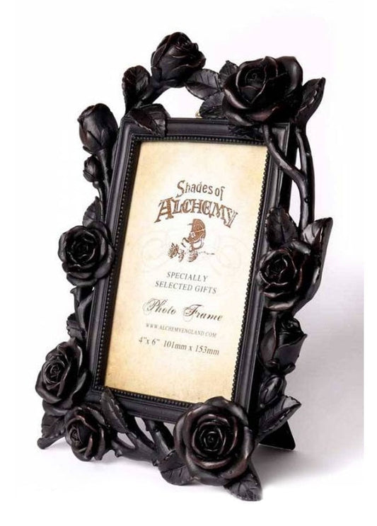 Rose & Vine photo frame gothic elegance 6x4 inch by Alchemy Gothic