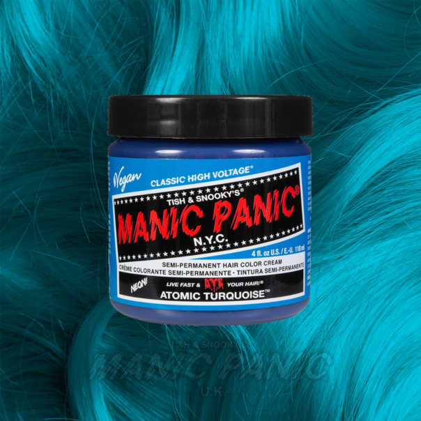 Manic Panic Classic Cream Hair Colour - Atomic Turquoise - Kate's Clothing