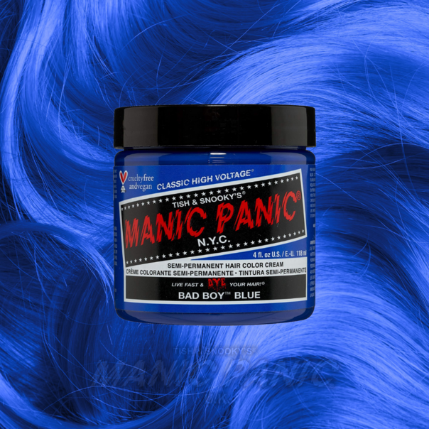 Manic Panic Classic Cream Hair Colour - Bad Boy Blue - Kate's Clothing