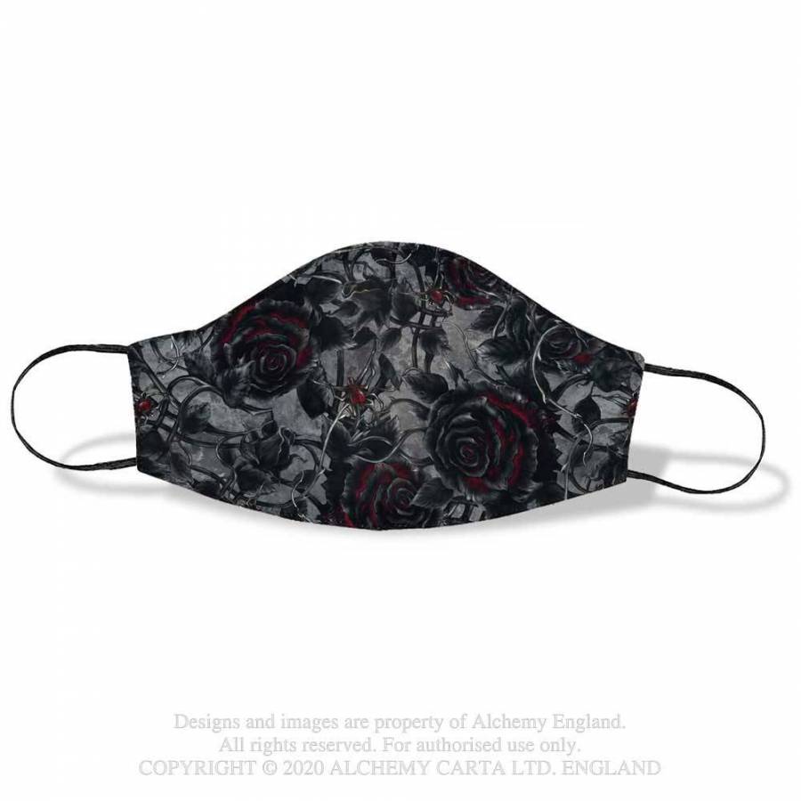 Alchemy Gothic Bleeding Rose Nest Face Mask - Kate's Clothing