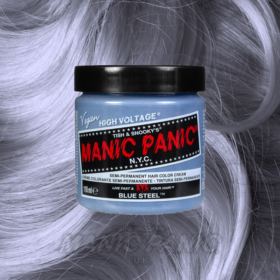 Manic Panic Classic Cream Hair Colour - Blue Steel - Kate's Clothing