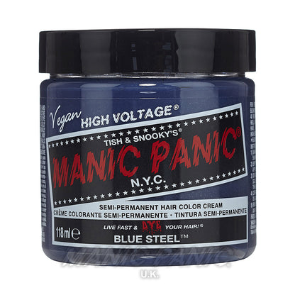 Manic Panic Classic Cream Hair Colour - Blue Steel - Kate's Clothing