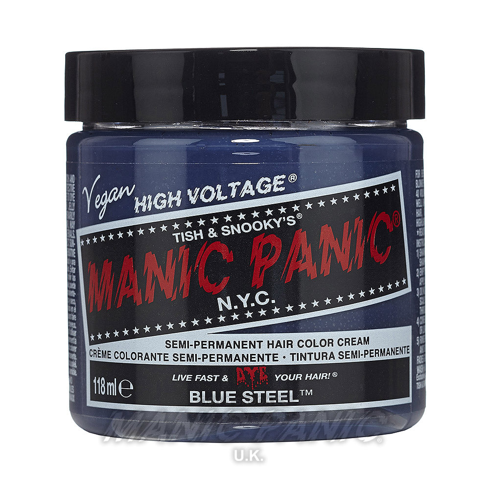 Manic Panic Classic Cream Hair Colour - Blue Steel - Kate's Clothing