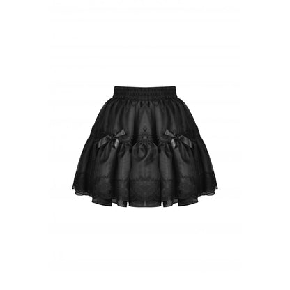 Dark In Love Fringilla Mini Skirt - Kate's Clothing