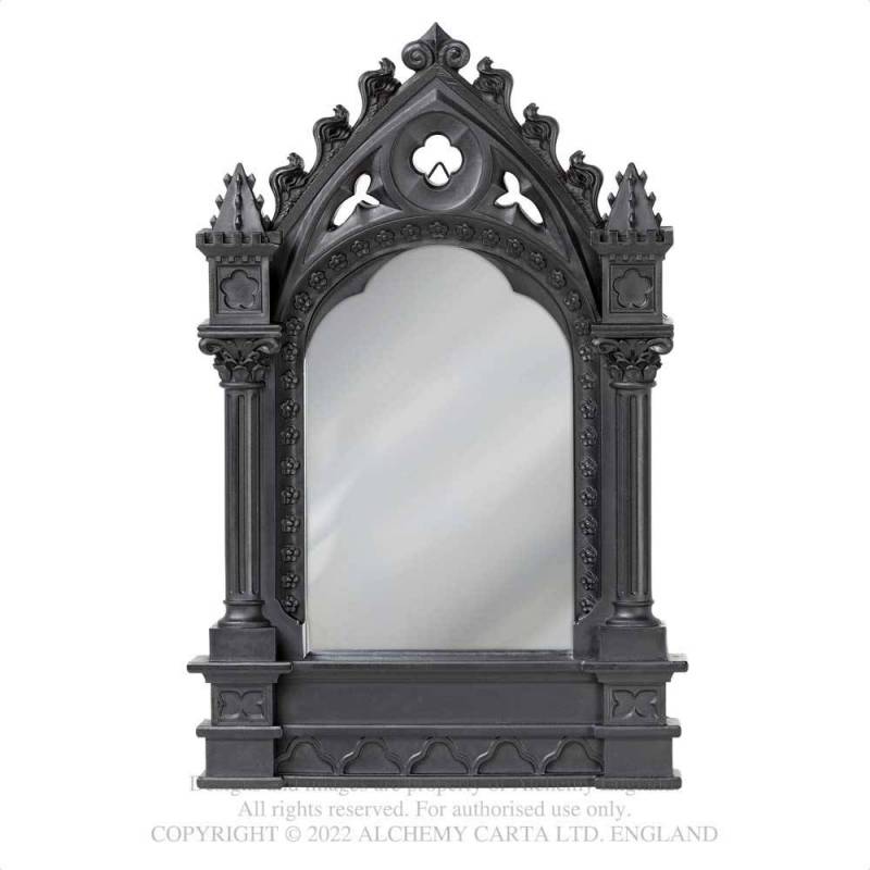 Alchemy Gothic Cathedric Mirror - Kate's Clothing