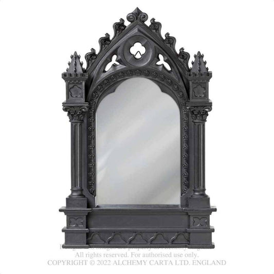 Alchemy Gothic Cathedric Mirror - Kate's Clothing