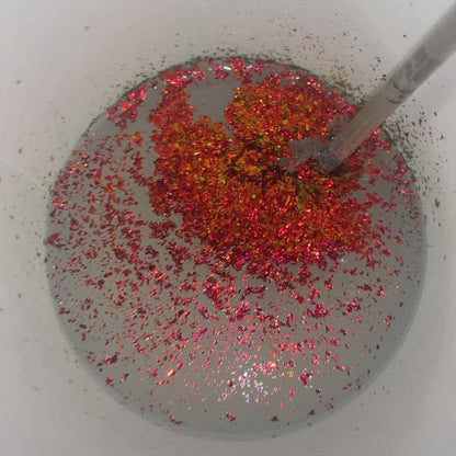 Radioactive Unicorn Cinder Toffee Nail Polish