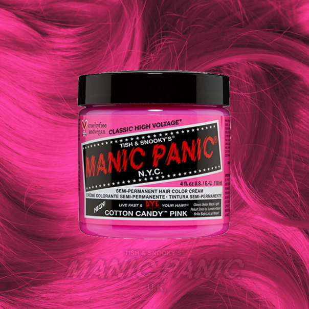 Manic Panic Classic Cream Hair Colour - Cotton Candy Pink - Kate's Clothing