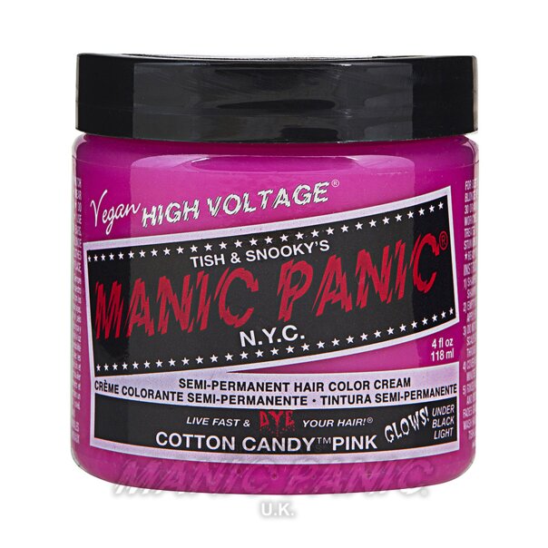 Manic Panic Classic Cream Hair Colour - Cotton Candy Pink - Kate's Clothing