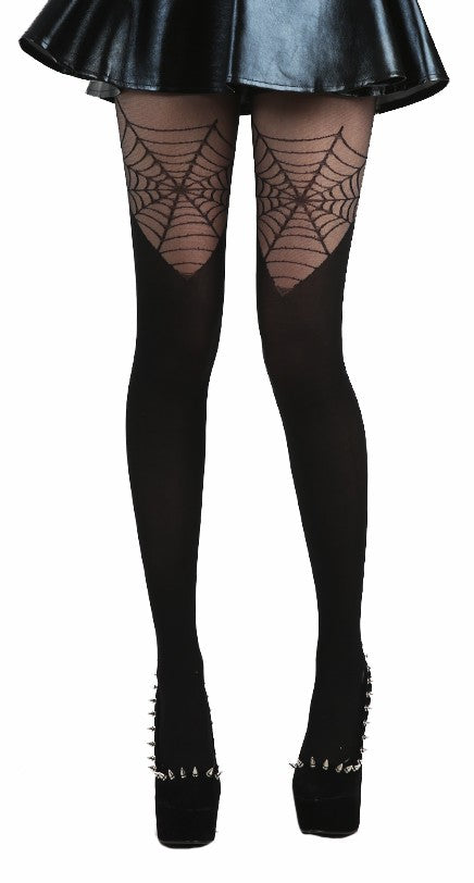 Pamela Mann Cobweb Over The Knee Tights - Kate's Clothing