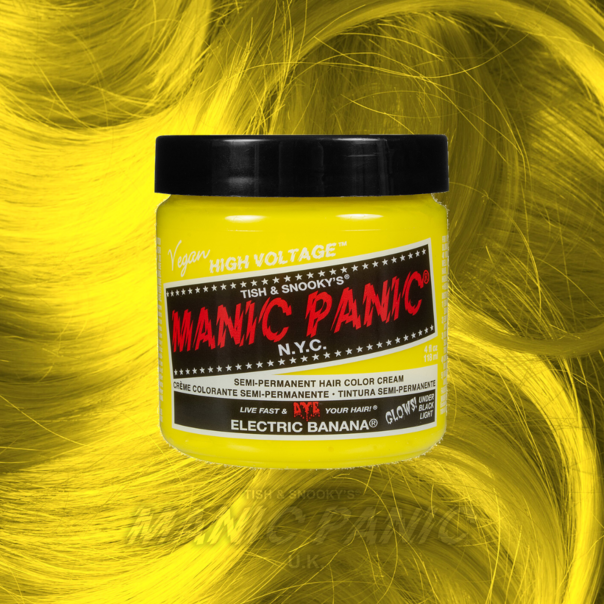 Manic Panic Classic Cream Hair Colour - Electric Banana - Kate's Clothing