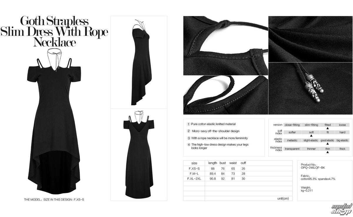 Punk Rave Luna Dress - Kate's Clothing