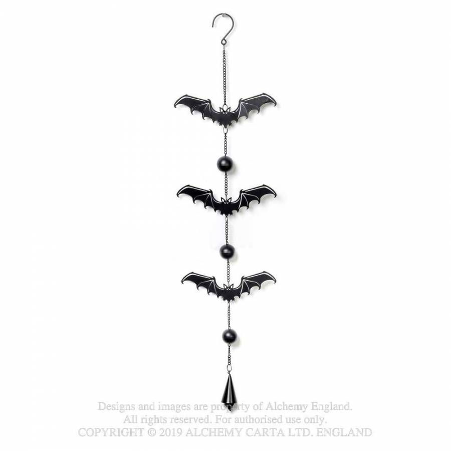 Alchemy Gothic Bat Hanging Decoration - Kate's Clothing