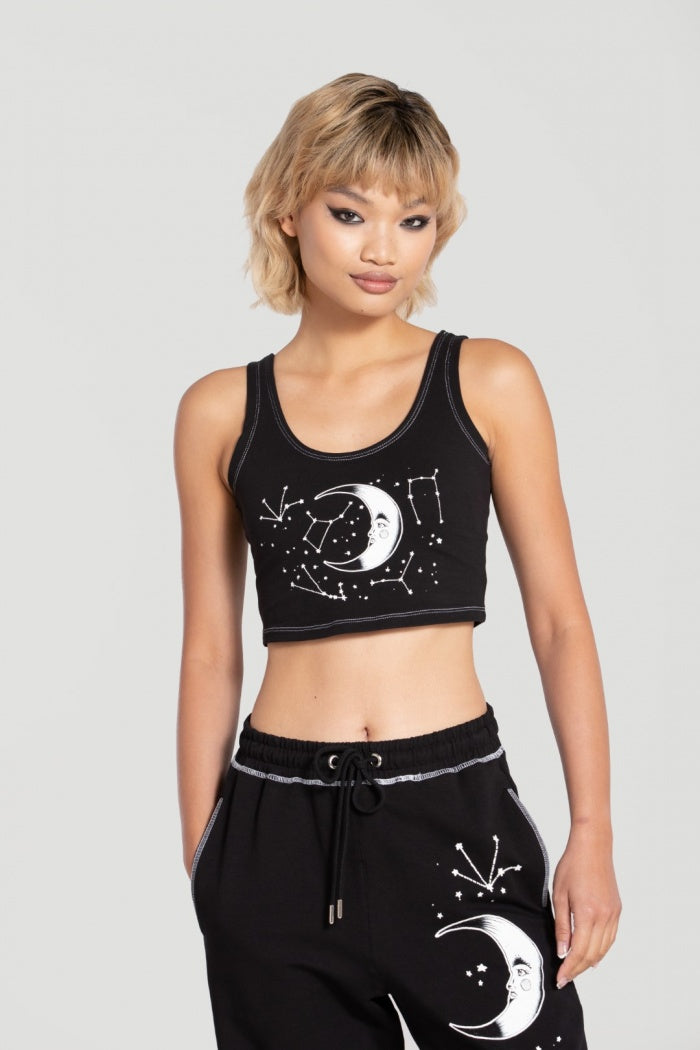 Hell Bunny Solaris Crop Top - Kate's Clothing