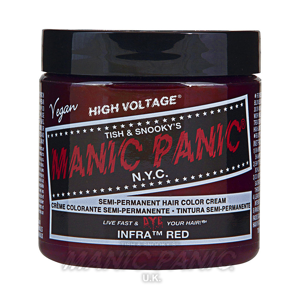 Manic Panic Classic Cream Hair Colour - Infra Red - Kate's Clothing