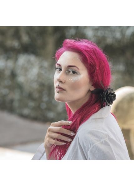 La Riche Directions Flamingo Pink Neon Pink Hair Colour Result
