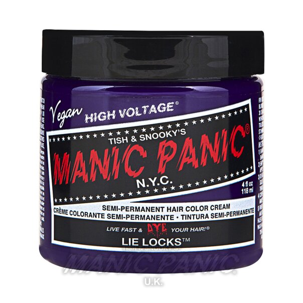 Manic Panic Classic Cream Hair Colour - Lie Locks - Kate's Clothing