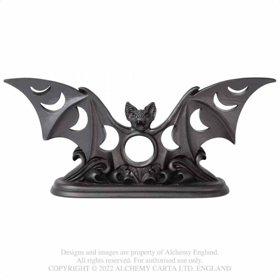 Alchemy Gothic Lunaeca Tea Light Holder - Kate's Clothing
