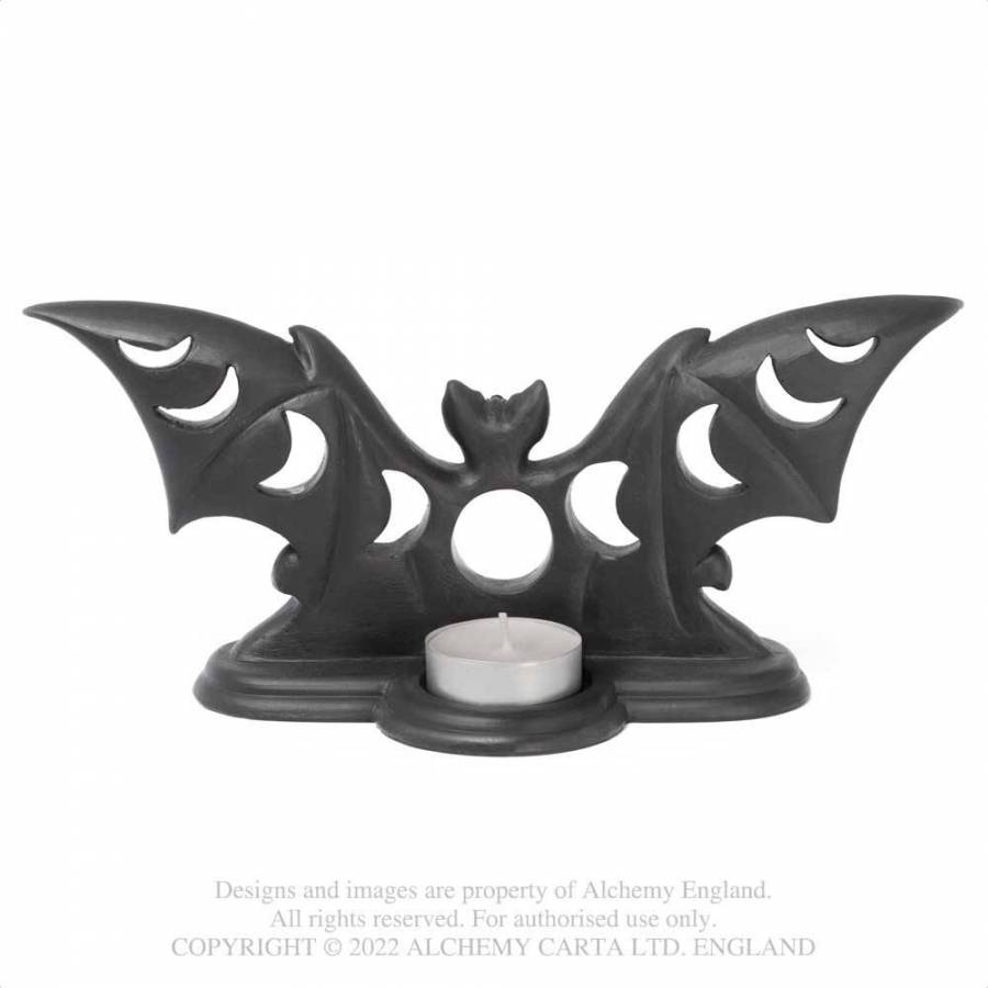 Alchemy Gothic Lunaeca Tea Light Holder - Kate's Clothing