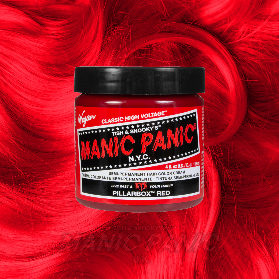 Manic Panic Classic Cream Hair Colour - Pillarbox Red - Kate's Clothing