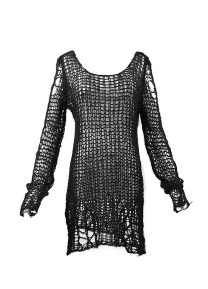 Punk Rave Ruin Sweater - Kate's Clothing