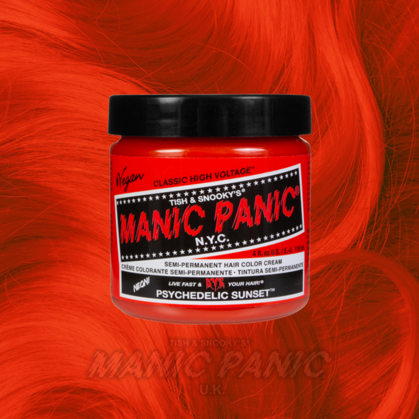 Manic Panic Classic Cream Hair Colour - Psychedelic Sunset - Kate's Clothing