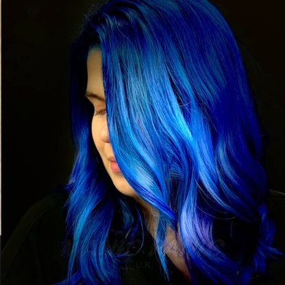 Amplified Manic Panic Semi Permanent Hair Colour EU Formula - Rockabilly Blue - Kate's Clothing