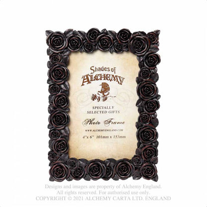 Alchemy Gothic Rose Black Photo Frame - Kate's Clothing