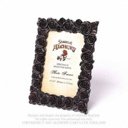 Alchemy Gothic Rose Black Photo Frame - Kate's Clothing