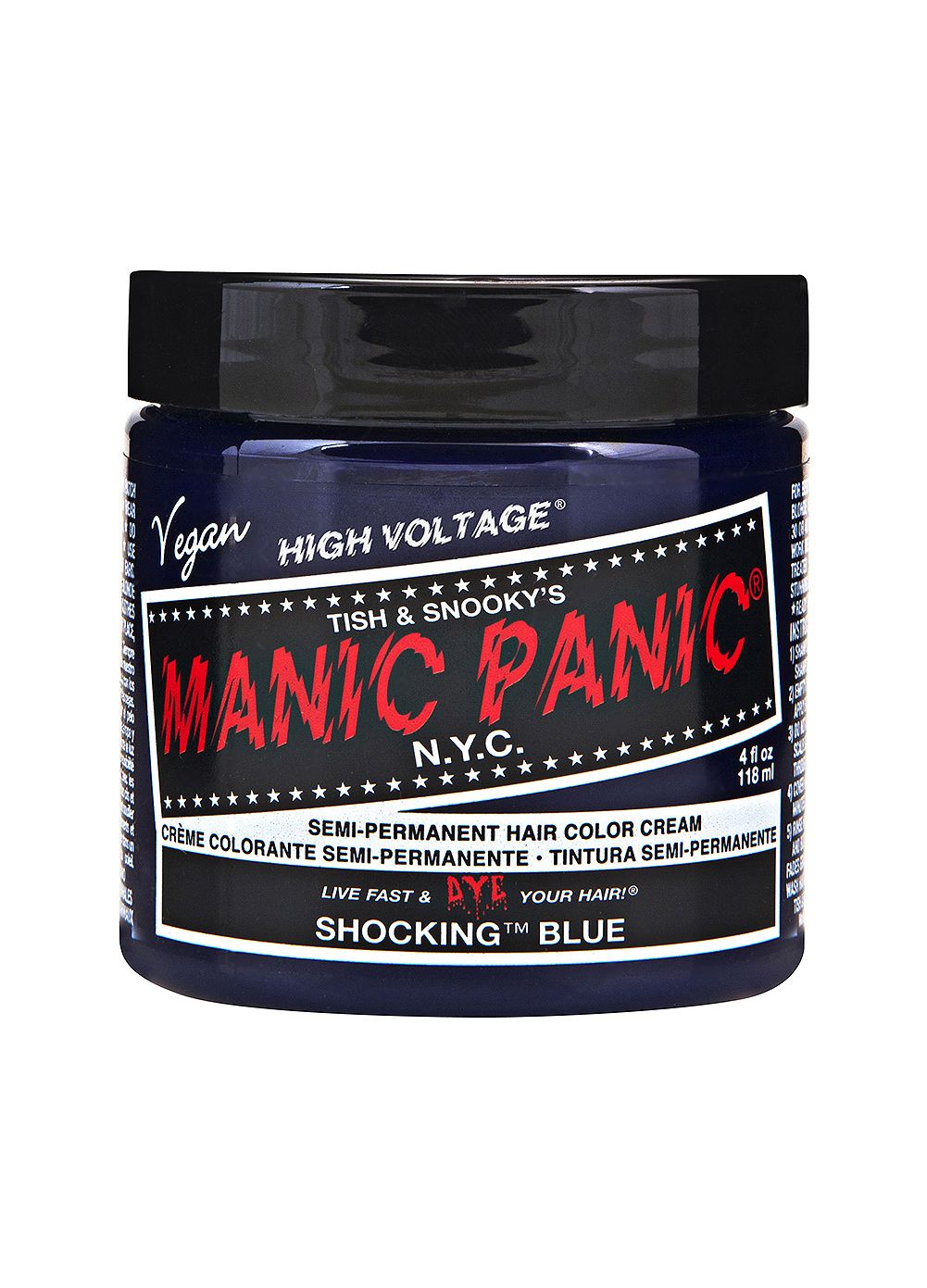 Manic Panic Classic Cream Hair Colour - Shocking Blue - Kate's Clothing