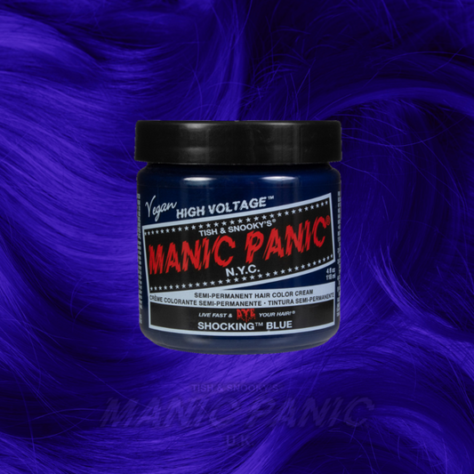 Manic Panic Classic Cream Hair Colour - Shocking Blue - Kate's Clothing