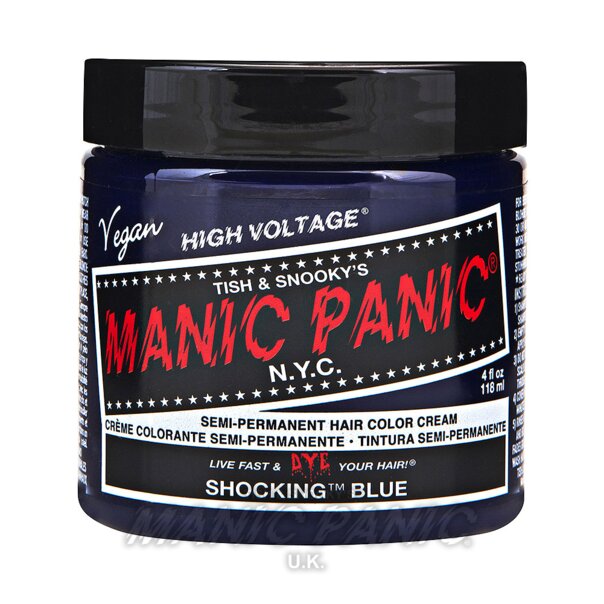 Manic Panic Classic Cream Hair Colour - Shocking Blue - Kate's Clothing