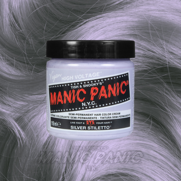 Manic Panic Classic Cream Hair Colour - Silver Stiletto - Kate's Clothing