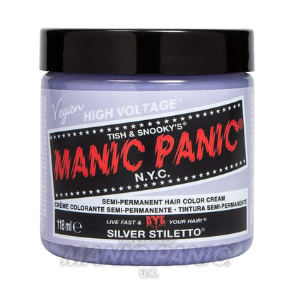 Manic Panic Classic Cream Hair Colour - Silver Stiletto - Kate's Clothing