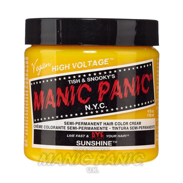 Manic Panic Classic Cream Hair Colour - Sunshine - Kate's Clothing