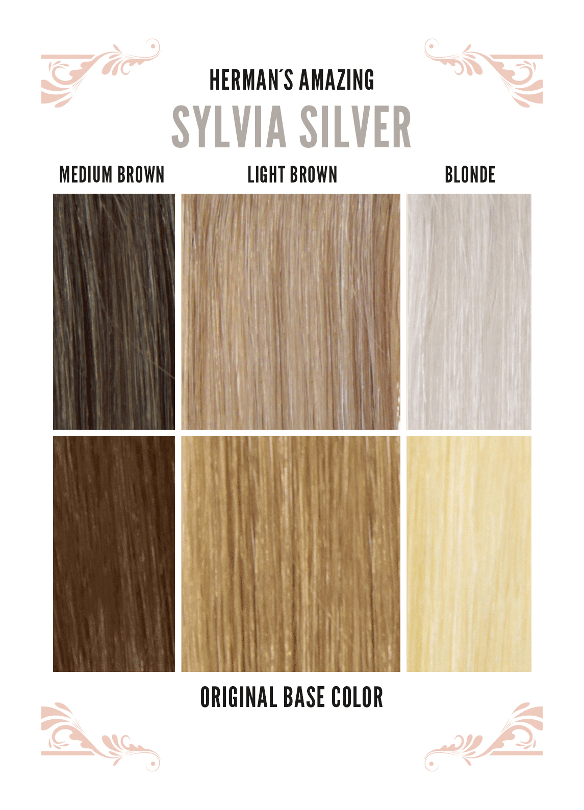 Herman's Amazing Direct Hair Colour - Sylvia Silver - Kate's Clothing
