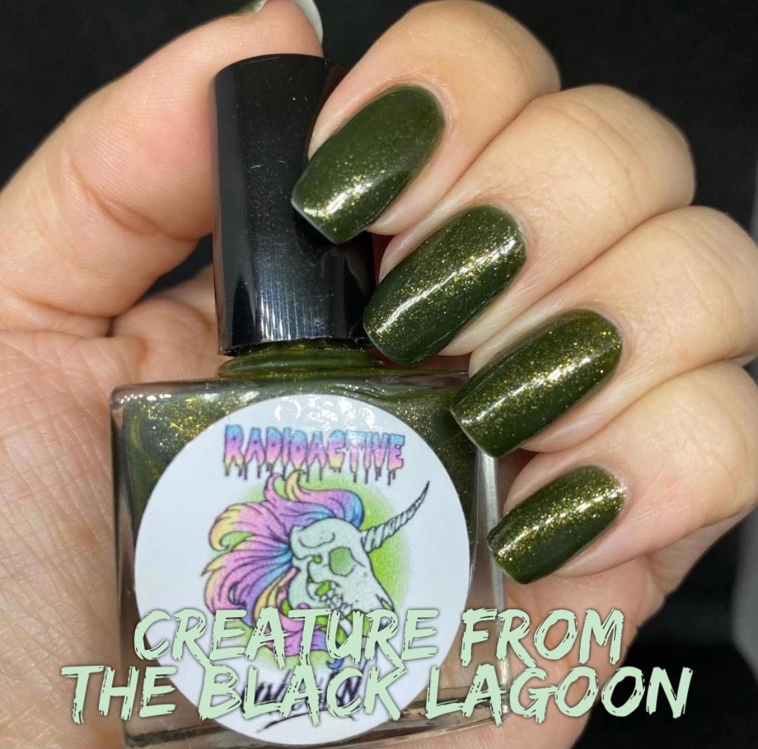 Radioactive Unicorn Creature From The Black Lagoon Nail Polish Colour - Kate's Clothing