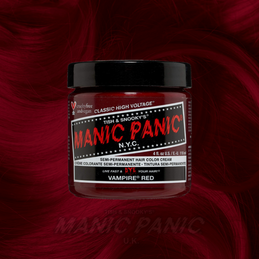 Manic Panic Classic Cream Hair Colour - Vampire Red - Kate's Clothing