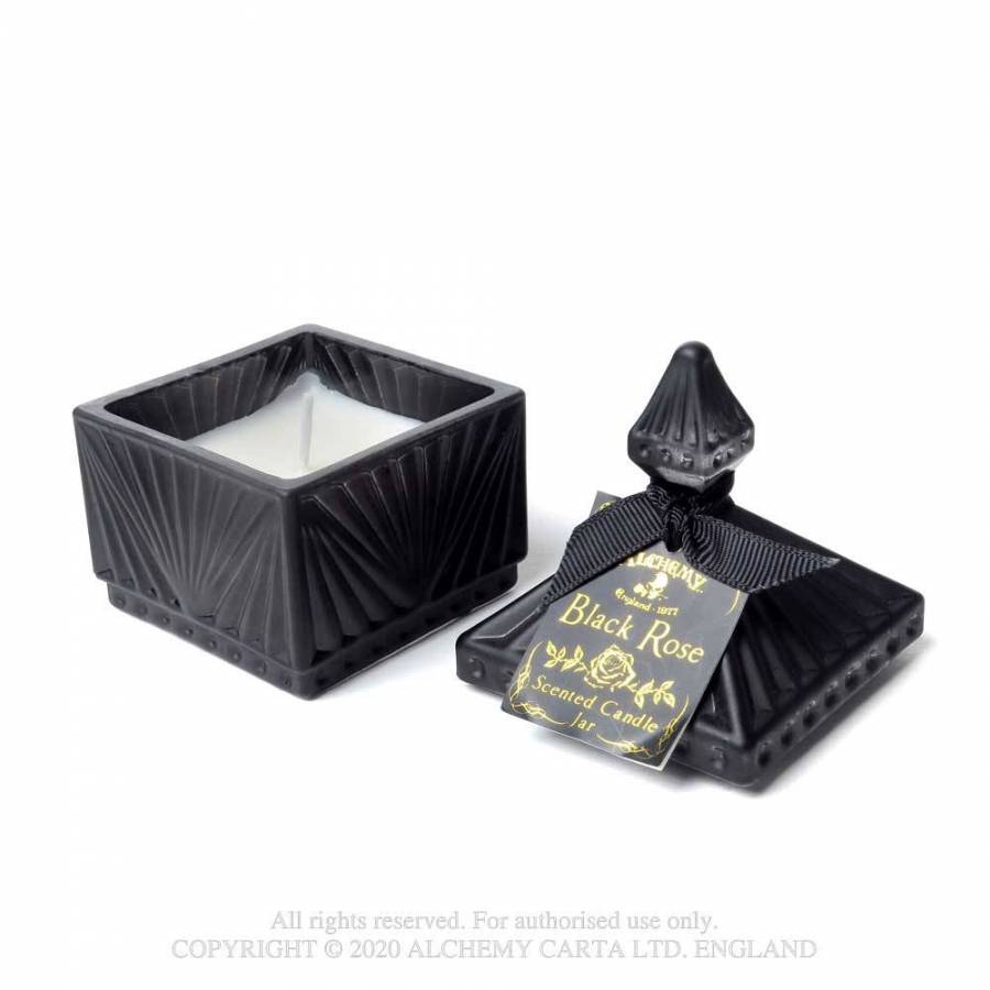 Alchemy Gothic Vintage Scented Candle Jar - Square - Kate's Clothing