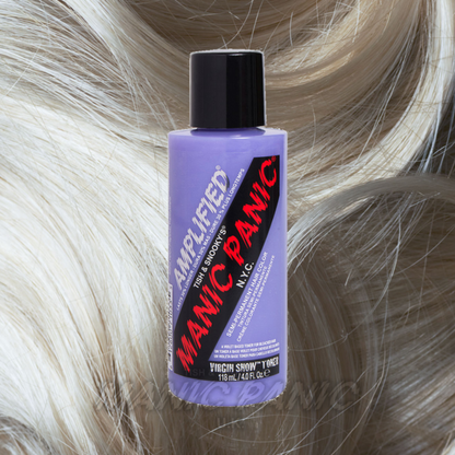 Amplified Manic Panic Semi Permanent Hair Colour EU Formula - Virgin Snow - Kate's Clothing