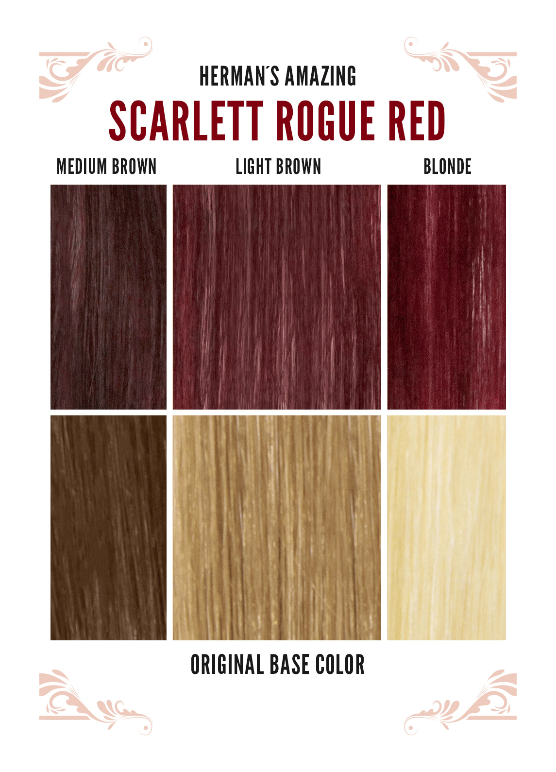 Herman's Amazing Direct Hair Colour - Scarlett Rouge Red - Kate's Clothing