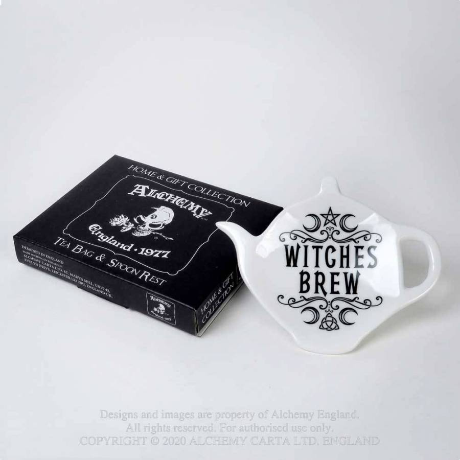 Alchemy Gothic Witches Brew Spoon Rest - Kate's Clothing